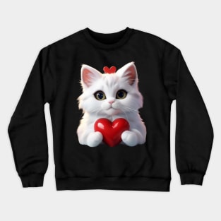Make Mom Life Purrfectly Pawsome: Artful Gifts for Every Cat Parent Crewneck Sweatshirt